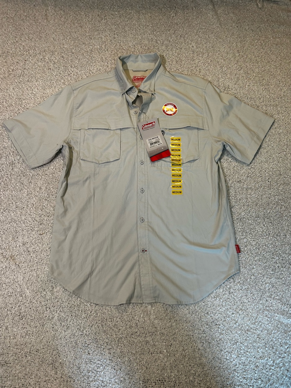 NWT Coleman Short Sleeve Button Shirt Men’s Size M
